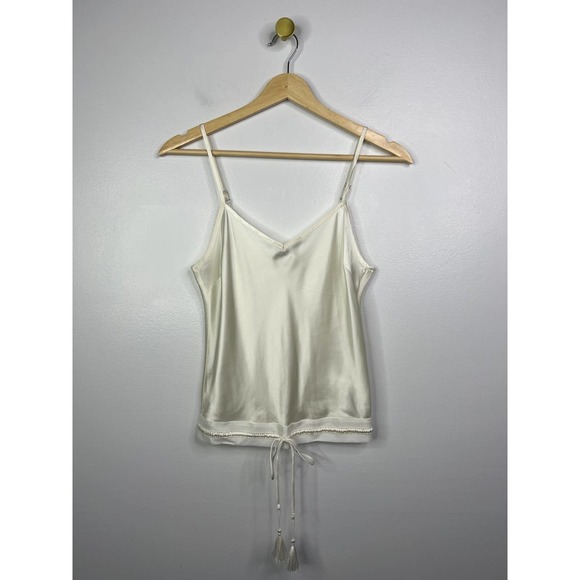 Shug Virginia Adjustable Strap Sexy Cami Top Women's Fresh White Size: XS NWOT - Picture 2 of 9